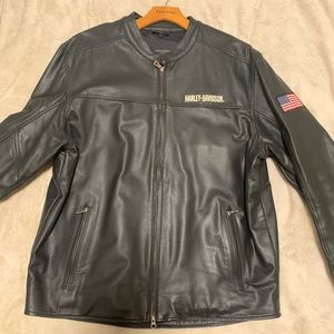 Men’s Harley Davison Leather Jacket